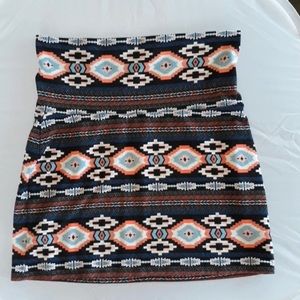 Rock 47 Wrangler Aztec Skirt
